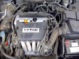 2005 HONDA ACCORD, GRAY, LX, 2.4L, V-TEC, MT.  A25130